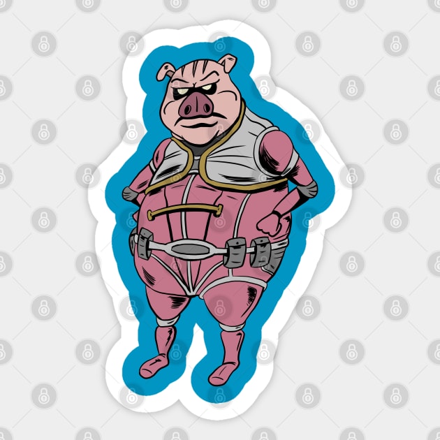 Pigma Dengar Sticker by Black Snow Comics